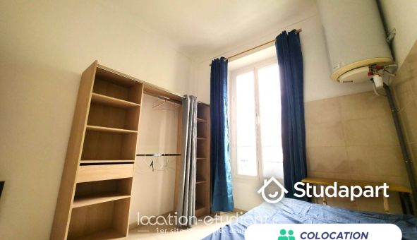 Colocation étudiante Studio &agrave; Nice (06100)