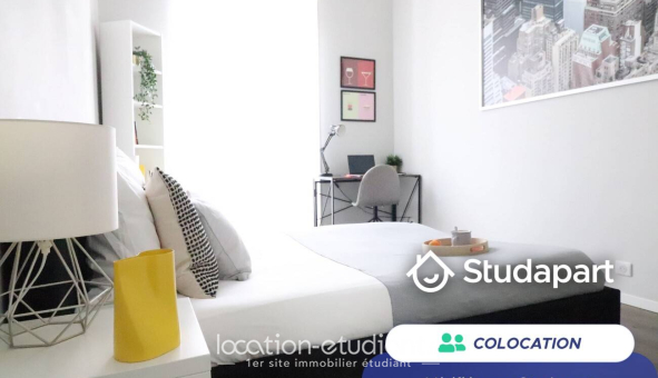 Colocation étudiante Studio &agrave; Nice (06100)
