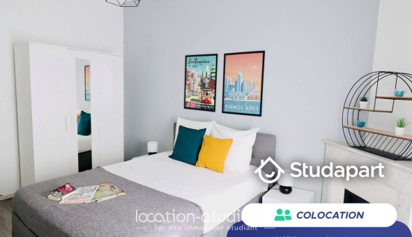Colocation étudiante Studio &agrave; Nice (06100)