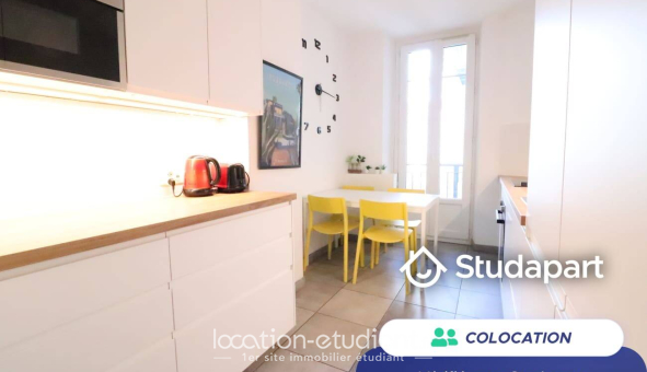 Colocation étudiante Studio &agrave; Nice (06100)