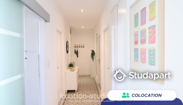 Colocation étudiante Studio &agrave; Nice (06100)