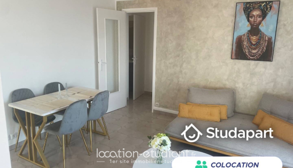 Colocation étudiante Studio &agrave; Nice (06100)