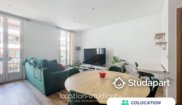 Colocation étudiante Studio &agrave; Nice (06100)
