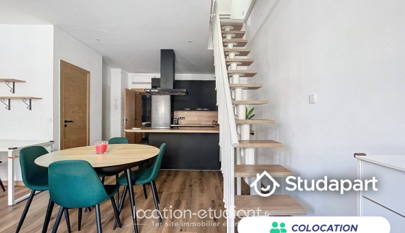 Colocation étudiante Studio &agrave; Nice (06100)
