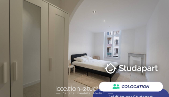 Colocation étudiante Studio &agrave; Nice (06100)