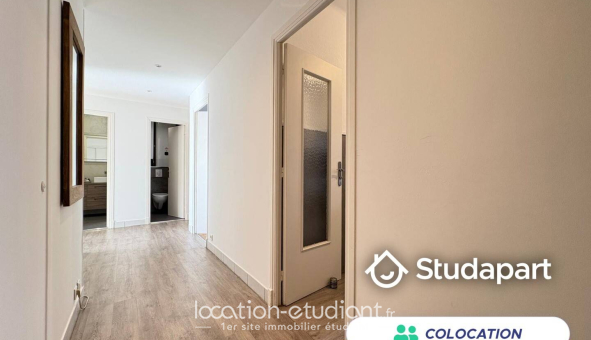 Colocation étudiante Studio &agrave; Nice (06100)