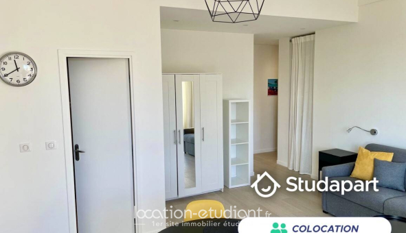 Colocation étudiante Studio &agrave; Nice (06100)
