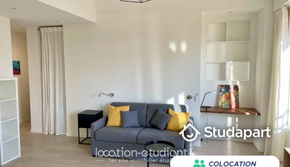 Colocation étudiante Studio &agrave; Nice (06100)