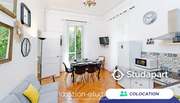 Colocation étudiante T5 &agrave; Nice (06100)