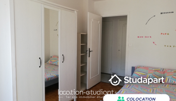 Colocation étudiante T4 &agrave; Nice (06100)
