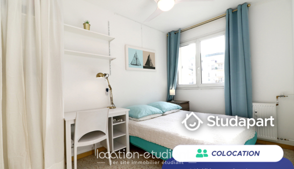 Colocation étudiante T5 &agrave; Nice (06100)