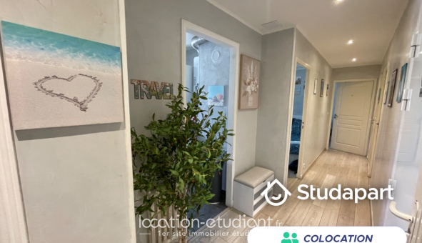Colocation étudiante T4 &agrave; Nice (06100)