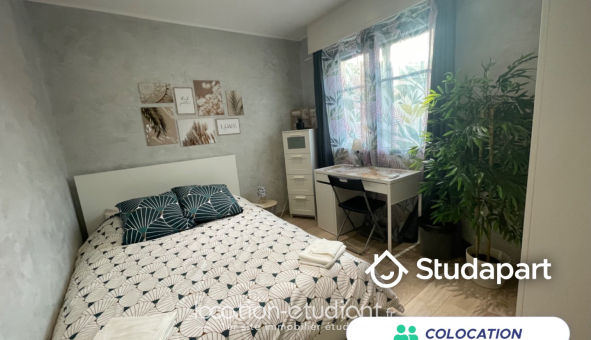 Colocation étudiante T4 &agrave; Nice (06100)