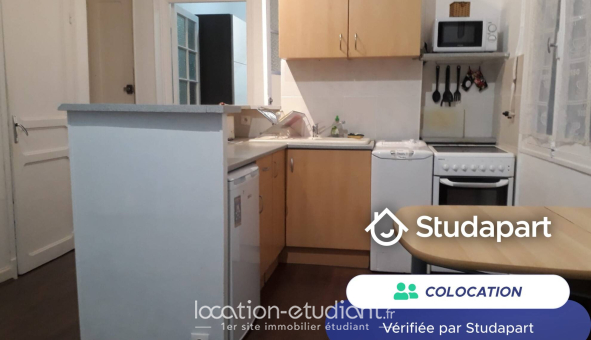 Colocation étudiante Studio &agrave; Nice (06100)