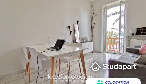 Colocation étudiante T4 &agrave; Nice (06100)