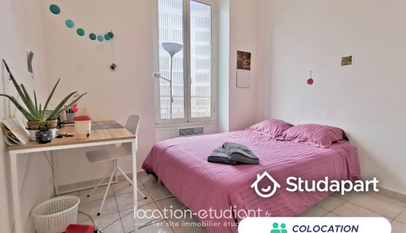 Colocation étudiante T4 &agrave; Nice (06100)