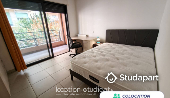 Colocation étudiante T4 &agrave; Nice (06100)