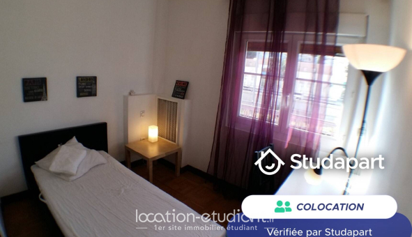 Colocation étudiante T1 &agrave; Nice (06100)