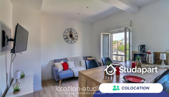Colocation étudiante Studio &agrave; Nîmes (30000)