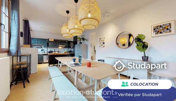 Colocation étudiante Studio &agrave; Noisy le Grand (93160)