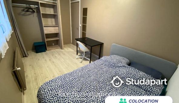 Colocation étudiante Studio &agrave; Orléans (45100)