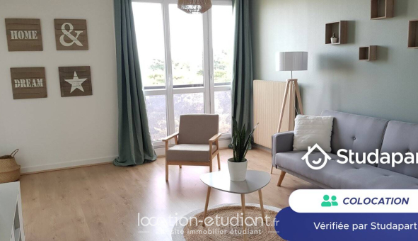 Colocation étudiante Studio &agrave; Orléans (45100)