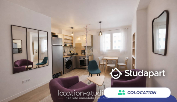 Colocation étudiante T4 &agrave; Orliénas (69530)
