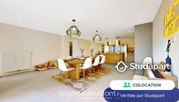 Colocation étudiante Studio &agrave; Oullins (69600)
