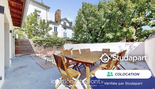 Colocation étudiante Studio &agrave; Oullins (69600)