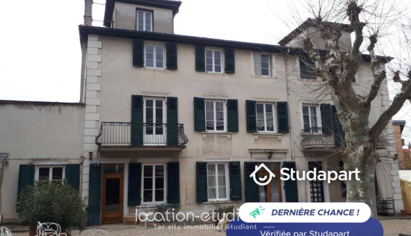 Colocation étudiante Studio &agrave; Oullins (69600)