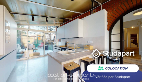 Colocation étudiante Studio &agrave; Pantin (93500)