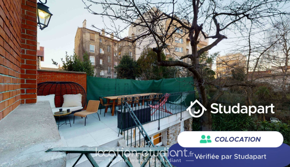 Colocation étudiante Studio &agrave; Pantin (93500)
