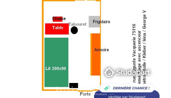 Colocation étudiante Studio &agrave; Parcieux (01600)