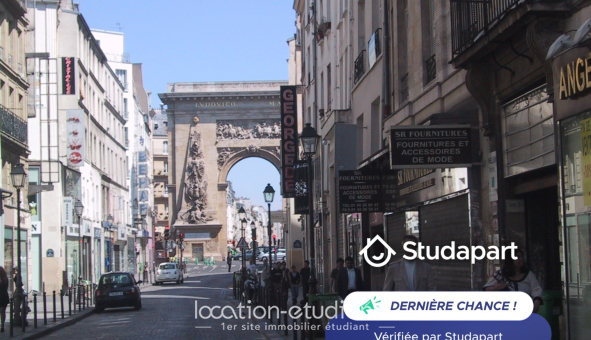 Colocation étudiante Studio &agrave; Paris 02ème arrondissement (75002)