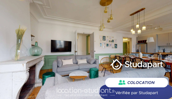 Colocation étudiante Studio &agrave; Paris 02ème arrondissement (75002)