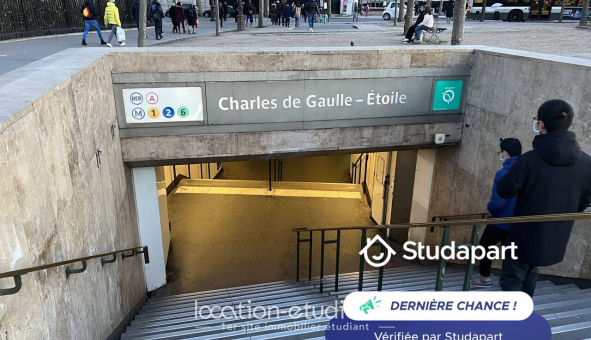 Colocation étudiante Studio &agrave; Paris 08ème arrondissement (75008)