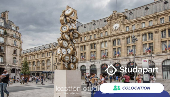 Colocation étudiante T3 &agrave; Paris 08ème arrondissement (75008)