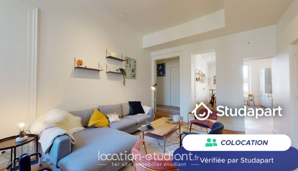 Colocation étudiante Studio &agrave; Paris 09ème arrondissement (75009)