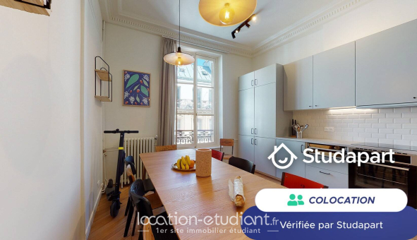 Colocation étudiante Studio &agrave; Paris 09ème arrondissement (75009)