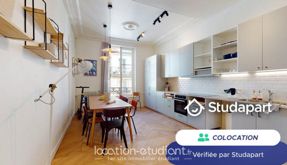 Colocation étudiante Studio &agrave; Paris 09ème arrondissement (75009)