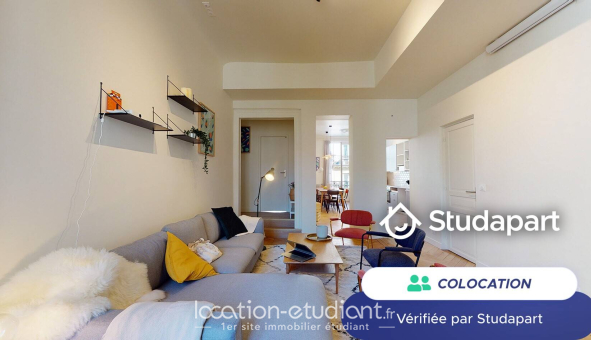 Colocation étudiante Studio &agrave; Paris 09ème arrondissement (75009)