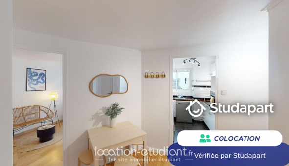 Colocation tudiante T1 à Paris 09me arrondissement (75009)