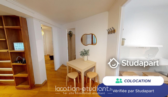 Colocation tudiante T1 à Paris 09me arrondissement (75009)