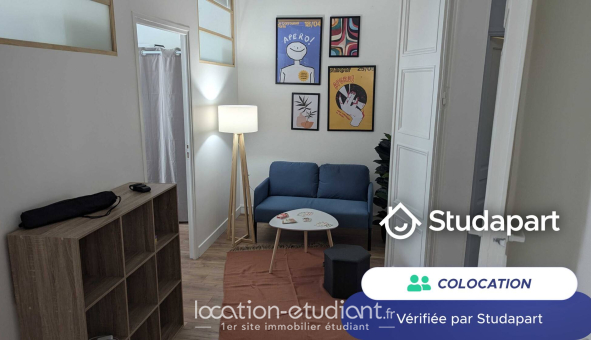 Colocation étudiante Studio &agrave; Paris 10ème arrondissement (75010)