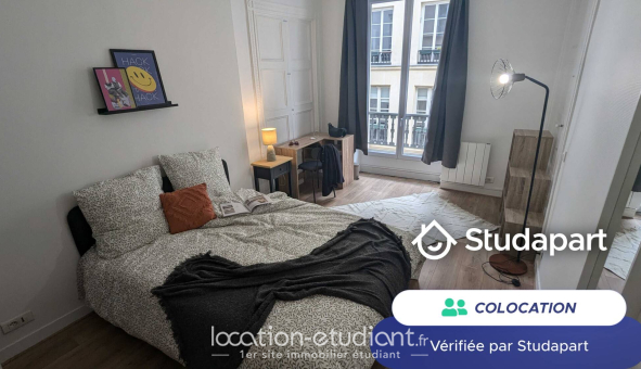 Colocation étudiante Studio &agrave; Paris 10ème arrondissement (75010)
