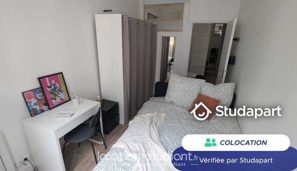Colocation étudiante Studio &agrave; Paris 10ème arrondissement (75010)