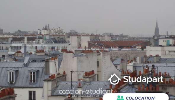 Colocation étudiante Studio &agrave; Paris 10ème arrondissement (75010)