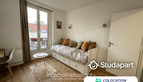 Colocation étudiante Studio &agrave; Paris 11ème arrondissement (75011)