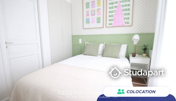 Colocation étudiante Studio &agrave; Paris 11ème arrondissement (75011)