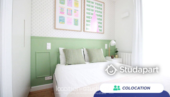 Colocation étudiante Studio &agrave; Paris 11ème arrondissement (75011)